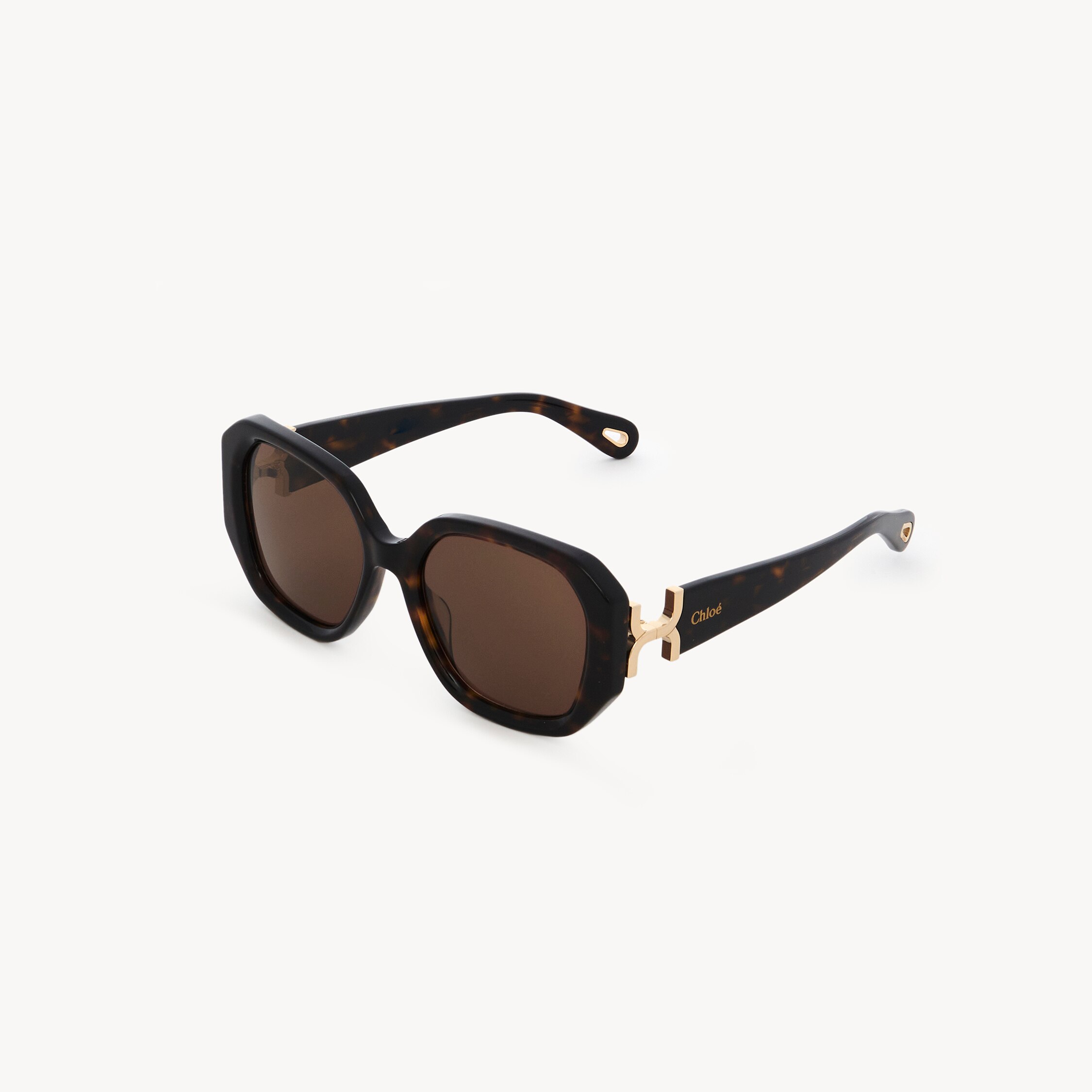 Chloé Marcie Sunglasses In Brown