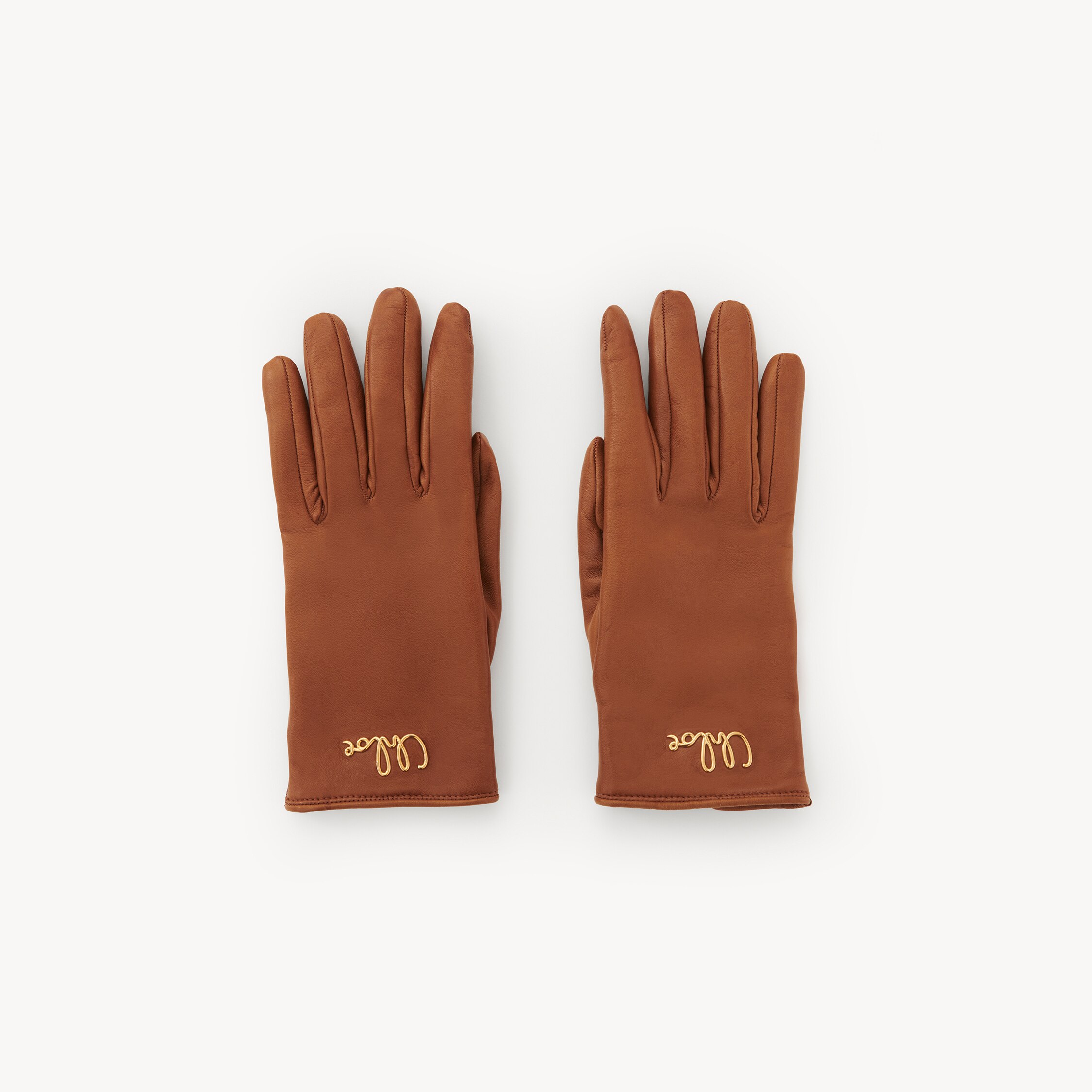 Chloé The Chloé Iconic gloves in leather