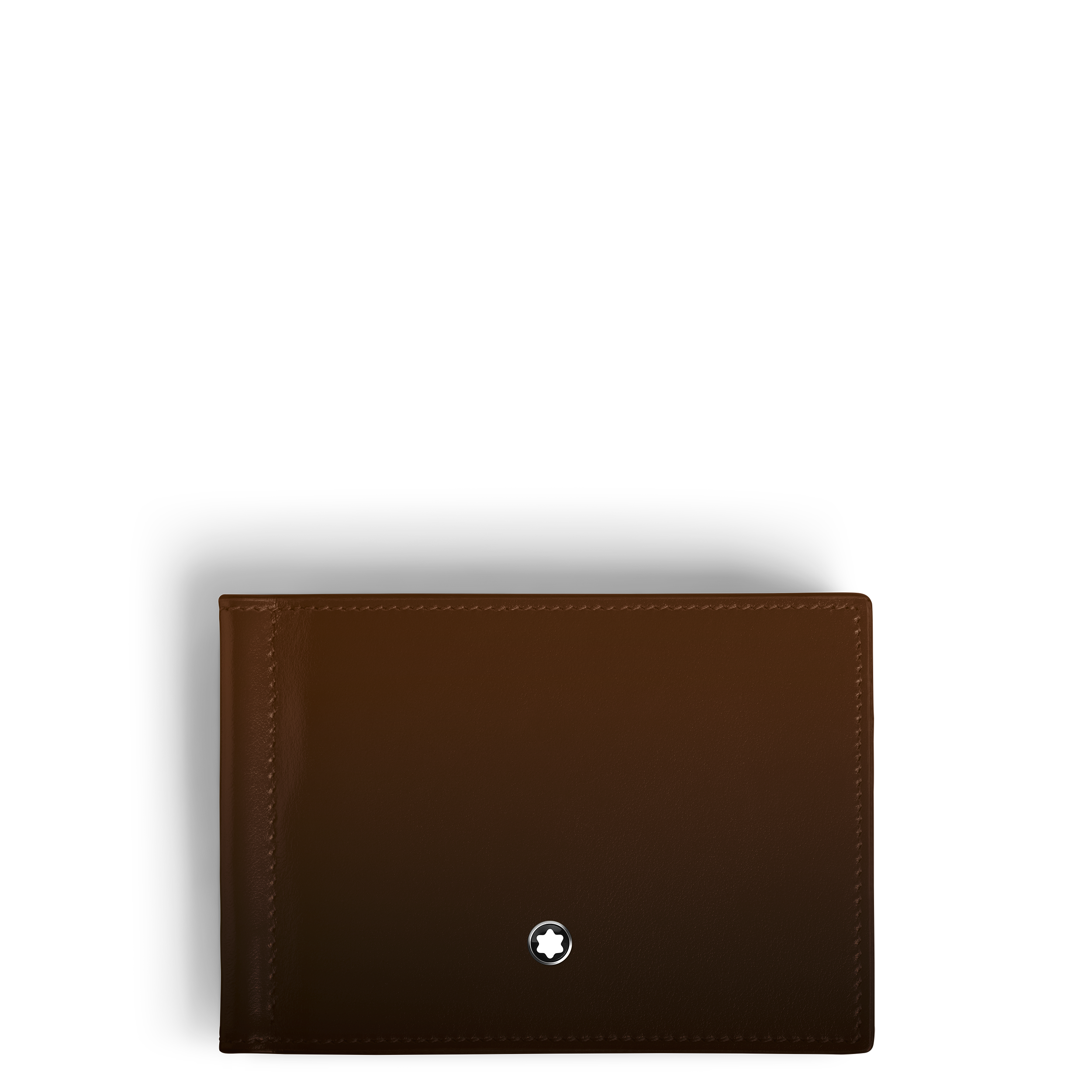 Montblanc - Wallet 6Cc With Money Clip In Meisterstück Sfumato Leather - Leather - Mb220316 - Wallets Men's Sfumato Brown
