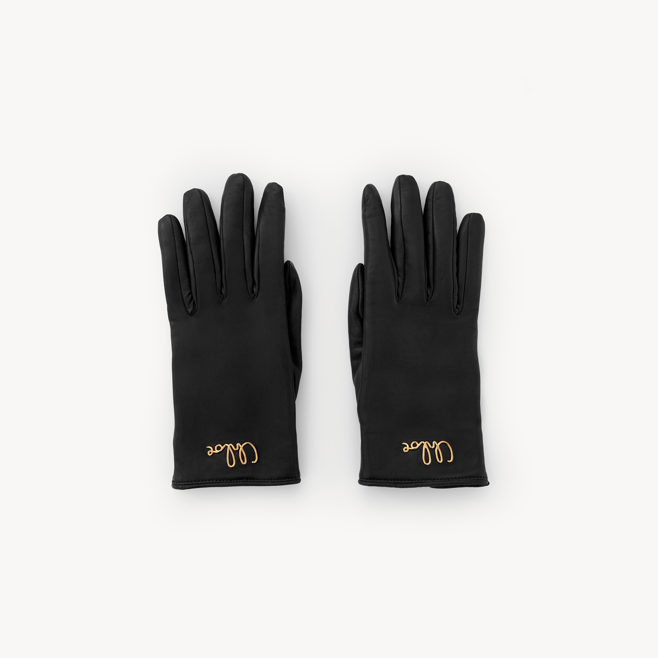 Chloé The Chloé Iconic gloves in leather