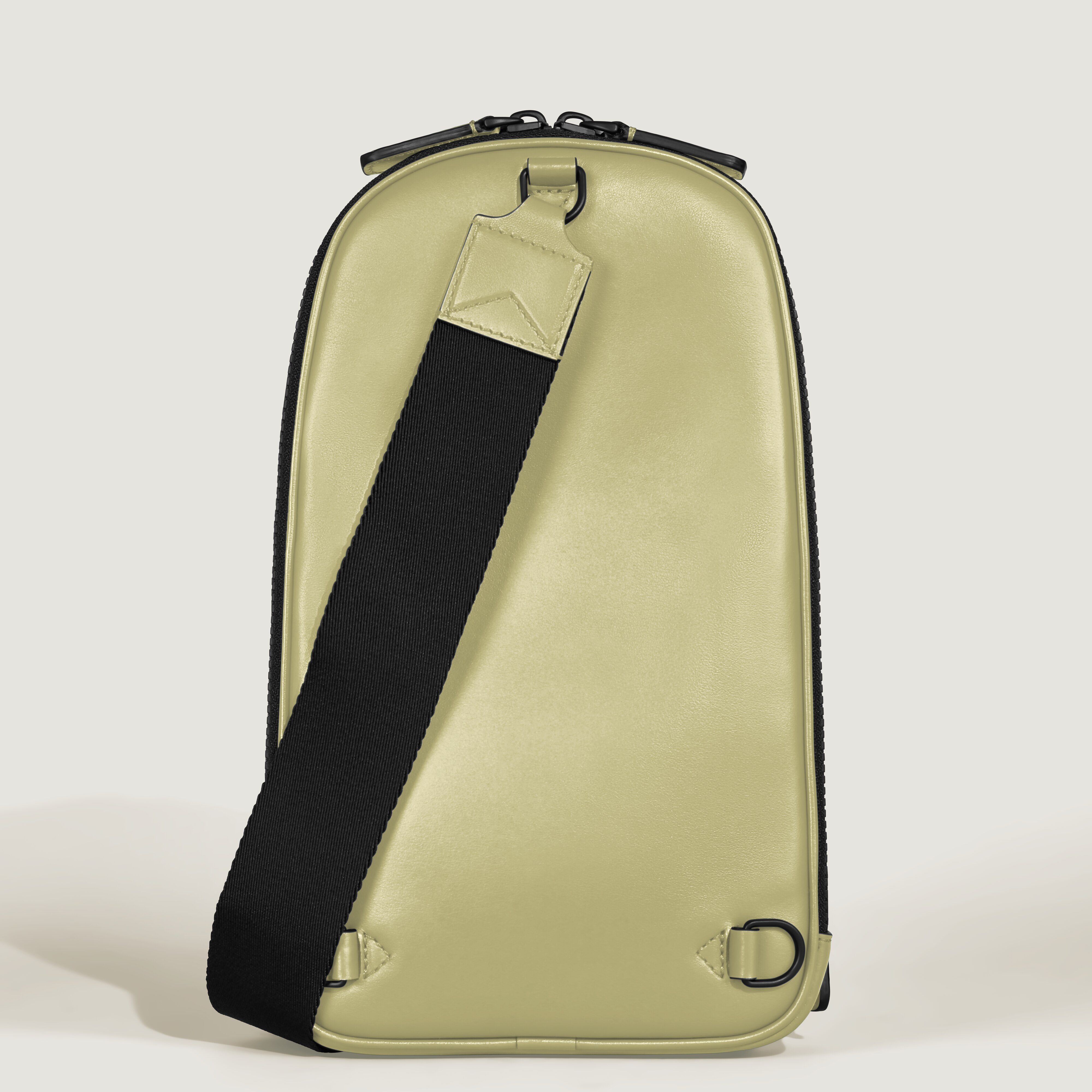  Montblanc - Sac On-body Moyen Modèle En Cuir Extreme - Amande - Cuir - Mb221600 - Sacs à Bandoulière 