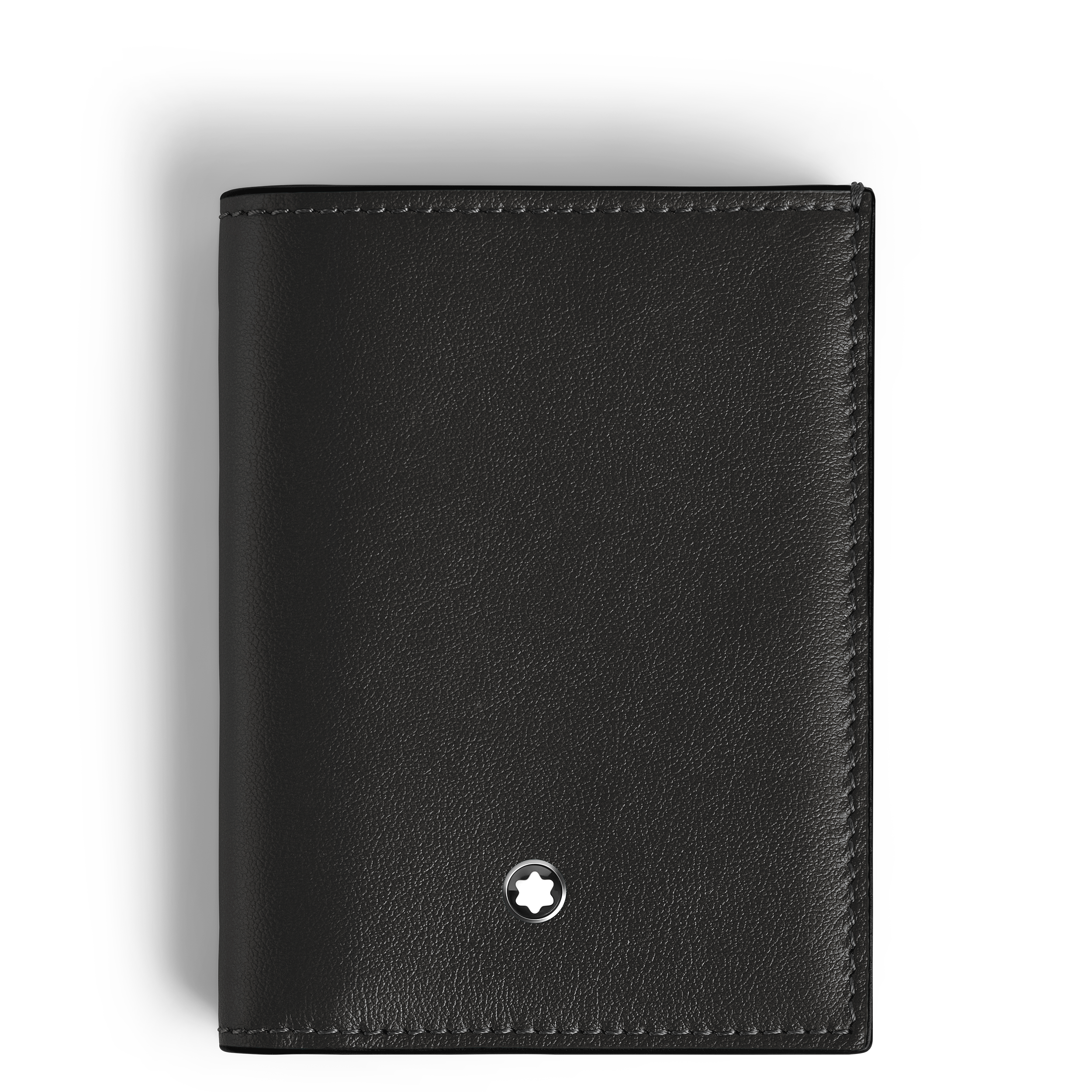 Montblanc - Mini Wallet 4Cc In Soft Leather - Leather - Mb220228 - Wallets   Black