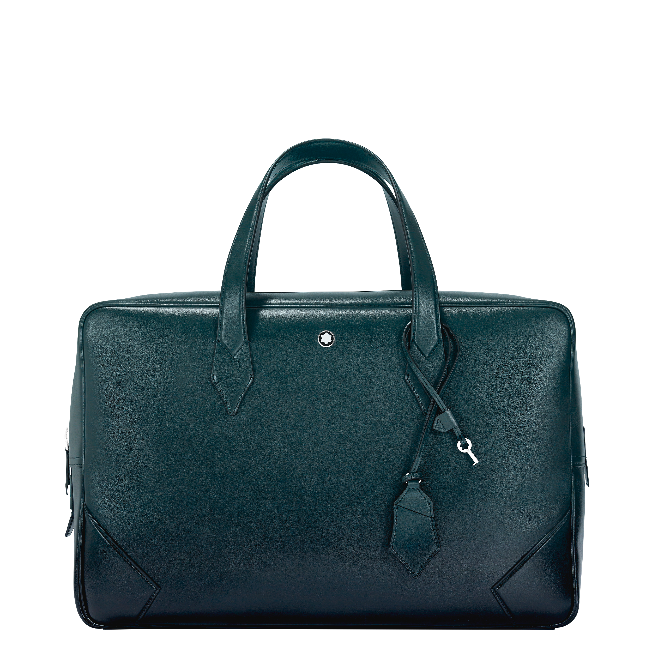 Montblanc - Weekender Bag 45 In Meisterstück Leather - Leather - Mb198267 - Document Cases   Sfumato British Green