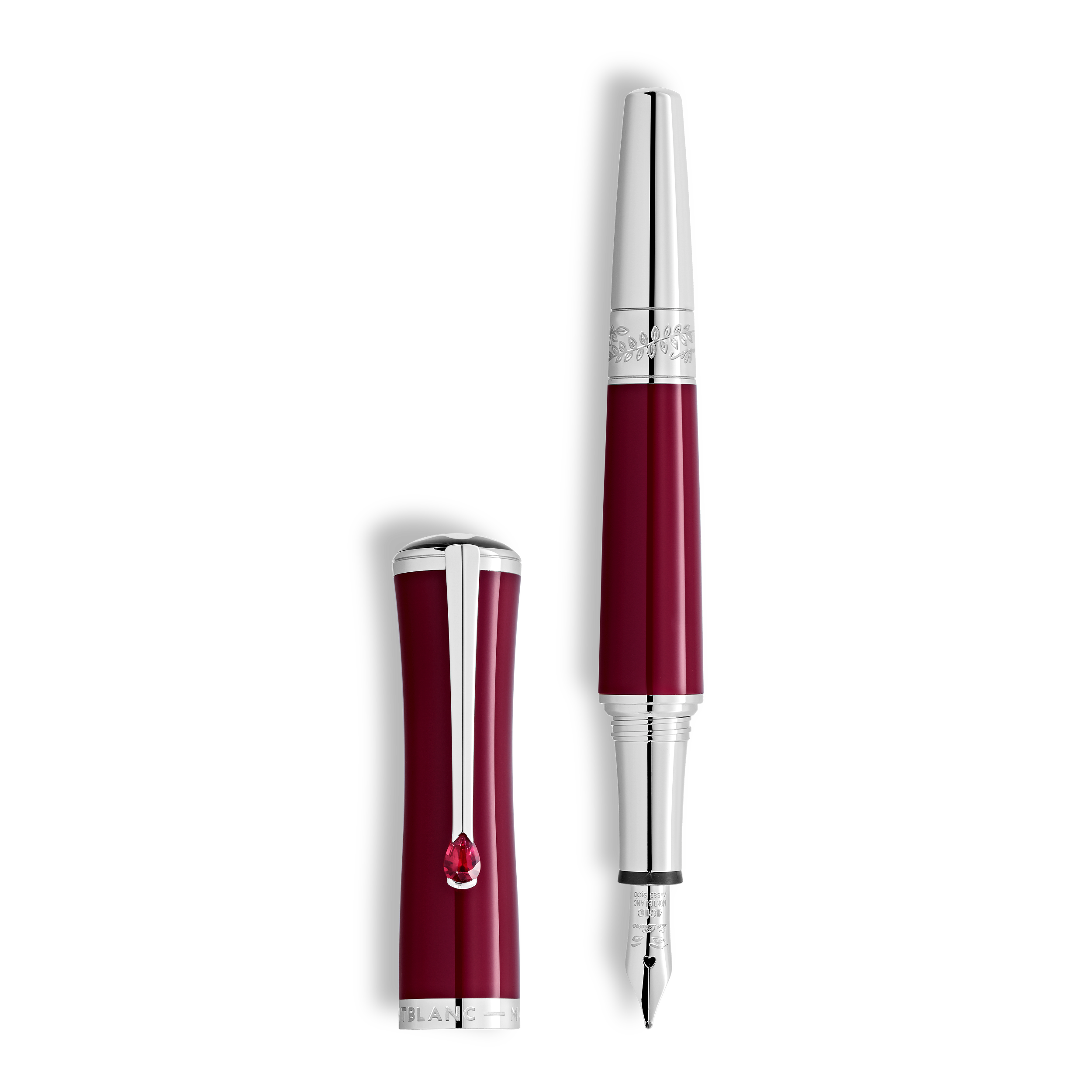 Montblanc - Maria Callas Special Edition Fountain Pen - Precious Resin - Mb133400 - Fountain Pens Women's Ruby