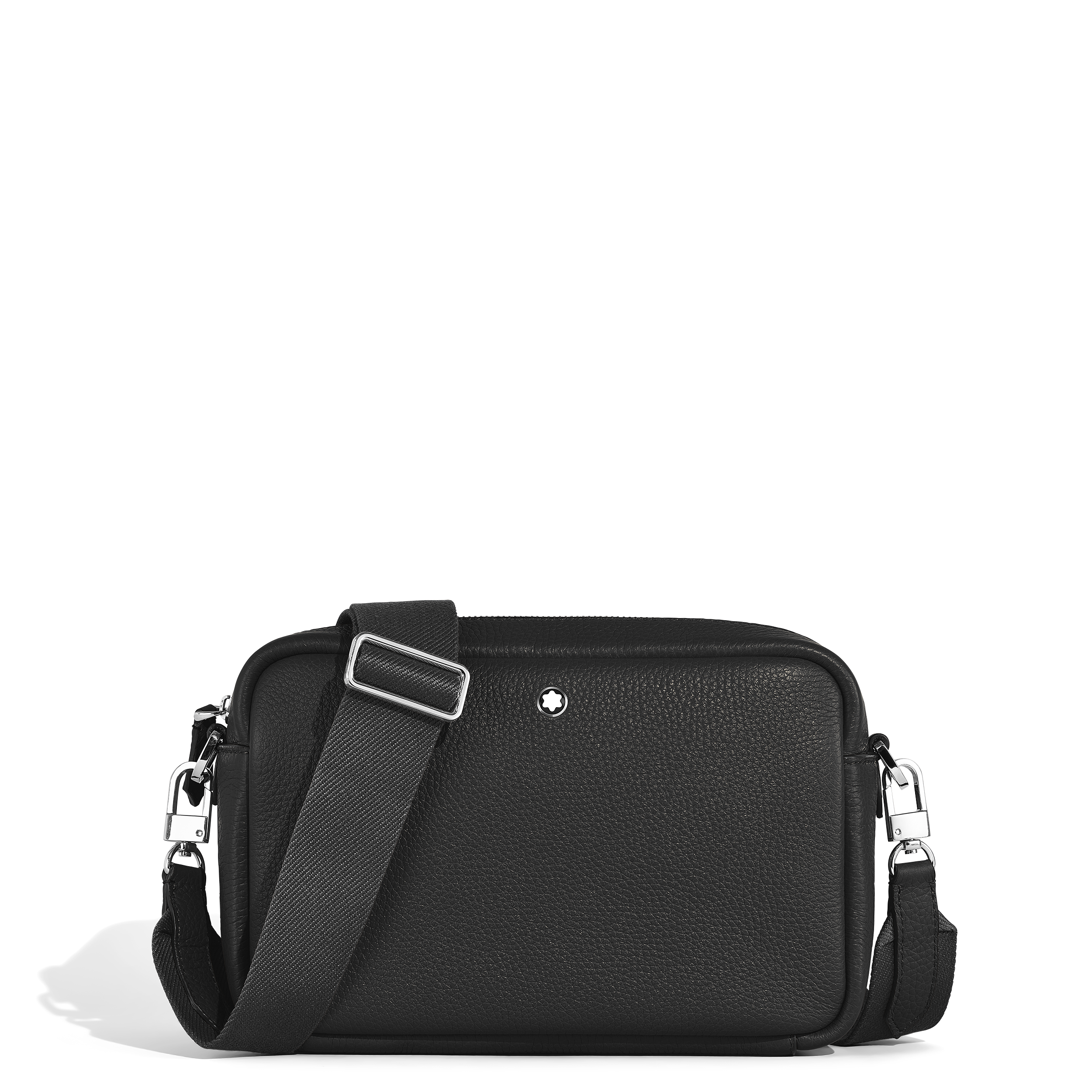 Montblanc - Companion Crossbody Bag - Leather - Mb220208 - Messengers   Black