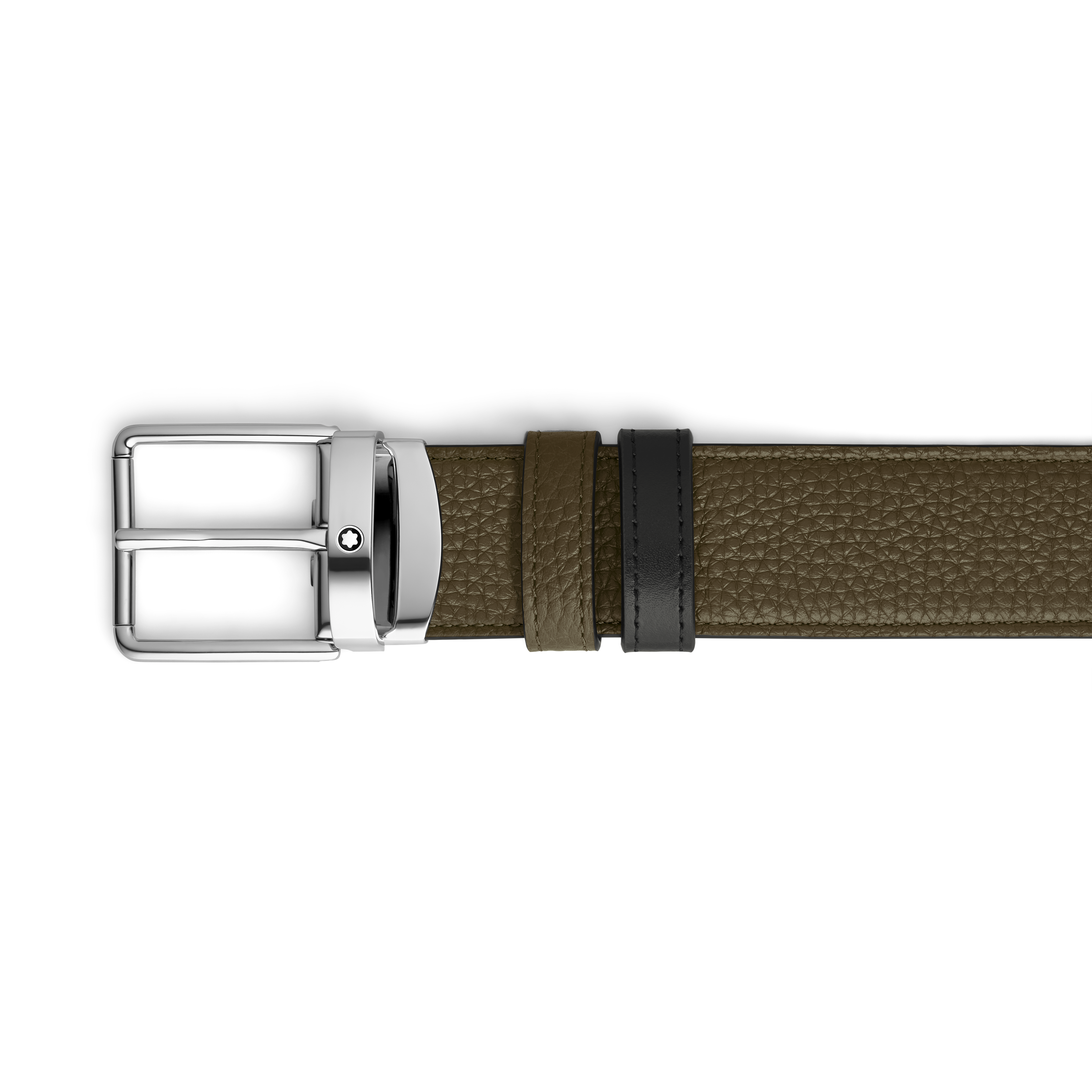  Montblanc - Wendbarer Everyday Gürtel 30 Mm Aus Grain Leder - Mb221004 - Gürtel 