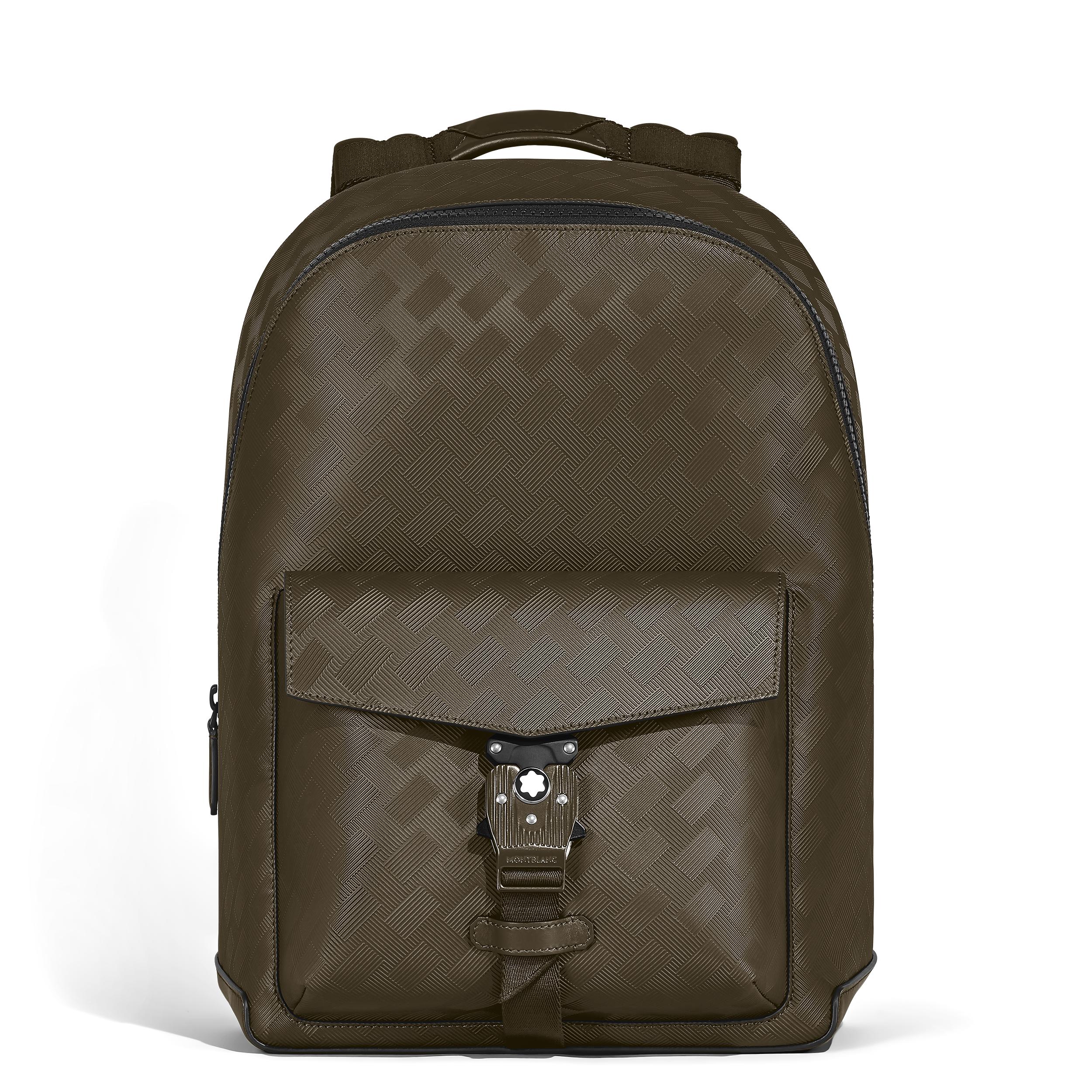 Montblanc - M-Lock Backpack - Leather - Mb221598 - Backpacks   Khaki