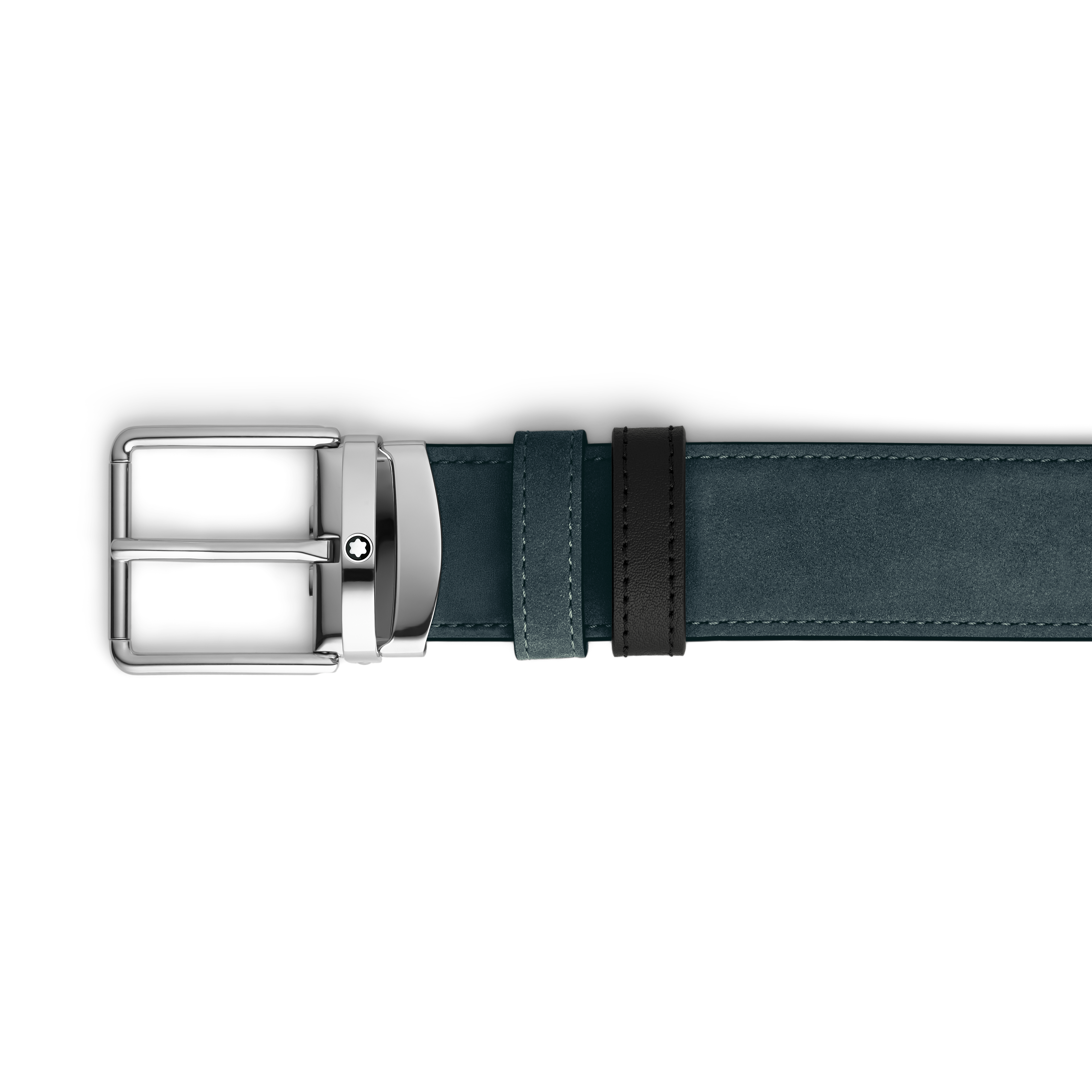  Montblanc - Wendbarer Everyday Gürtel 35 Mm Aus Wildleder - Mb221007 - Gürtel 