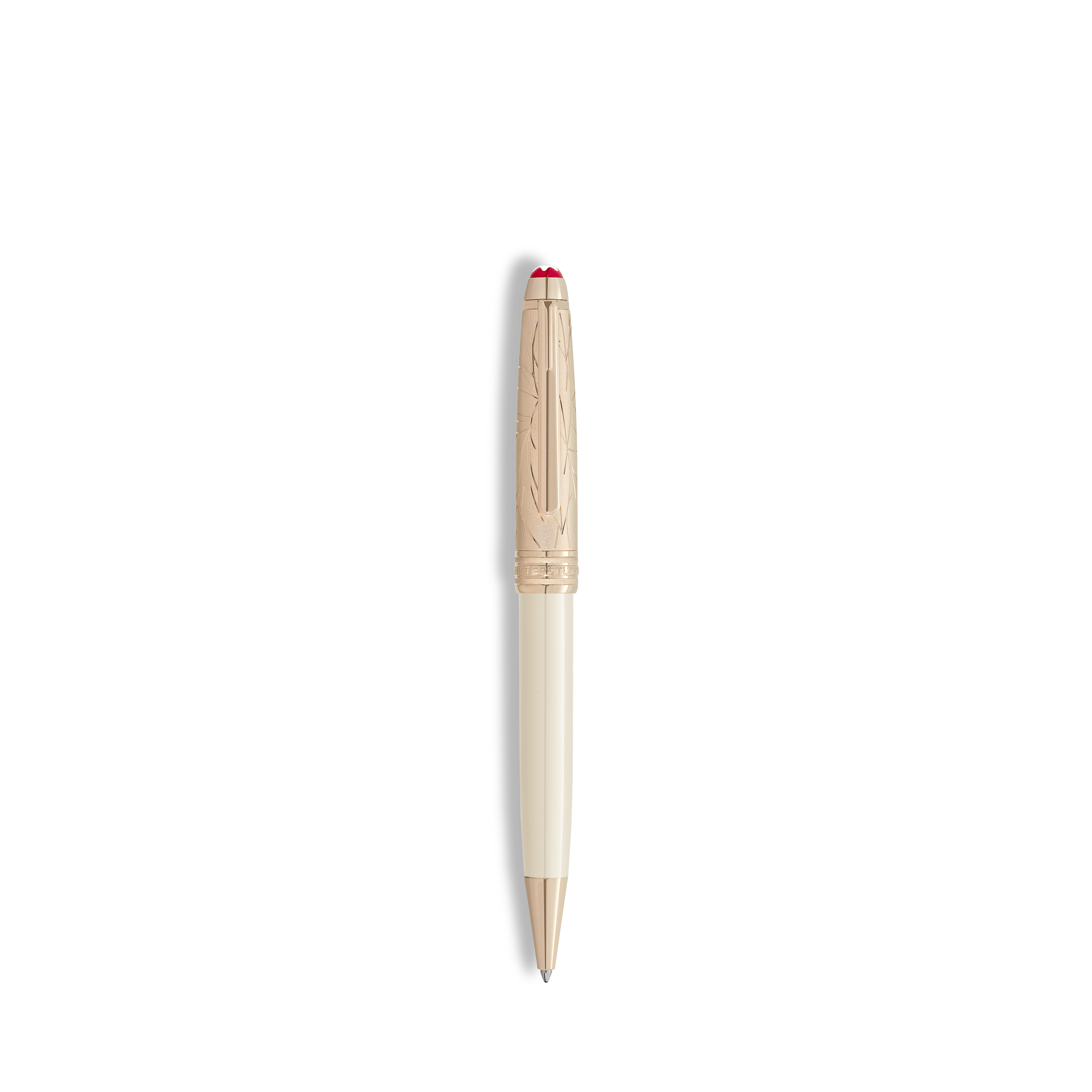 Montblanc - Meisterstück Romeo & Juliet Doué Classique Ballpoint - Metal / Precious Resin - Mb132928 - Ballpoints   Ivory