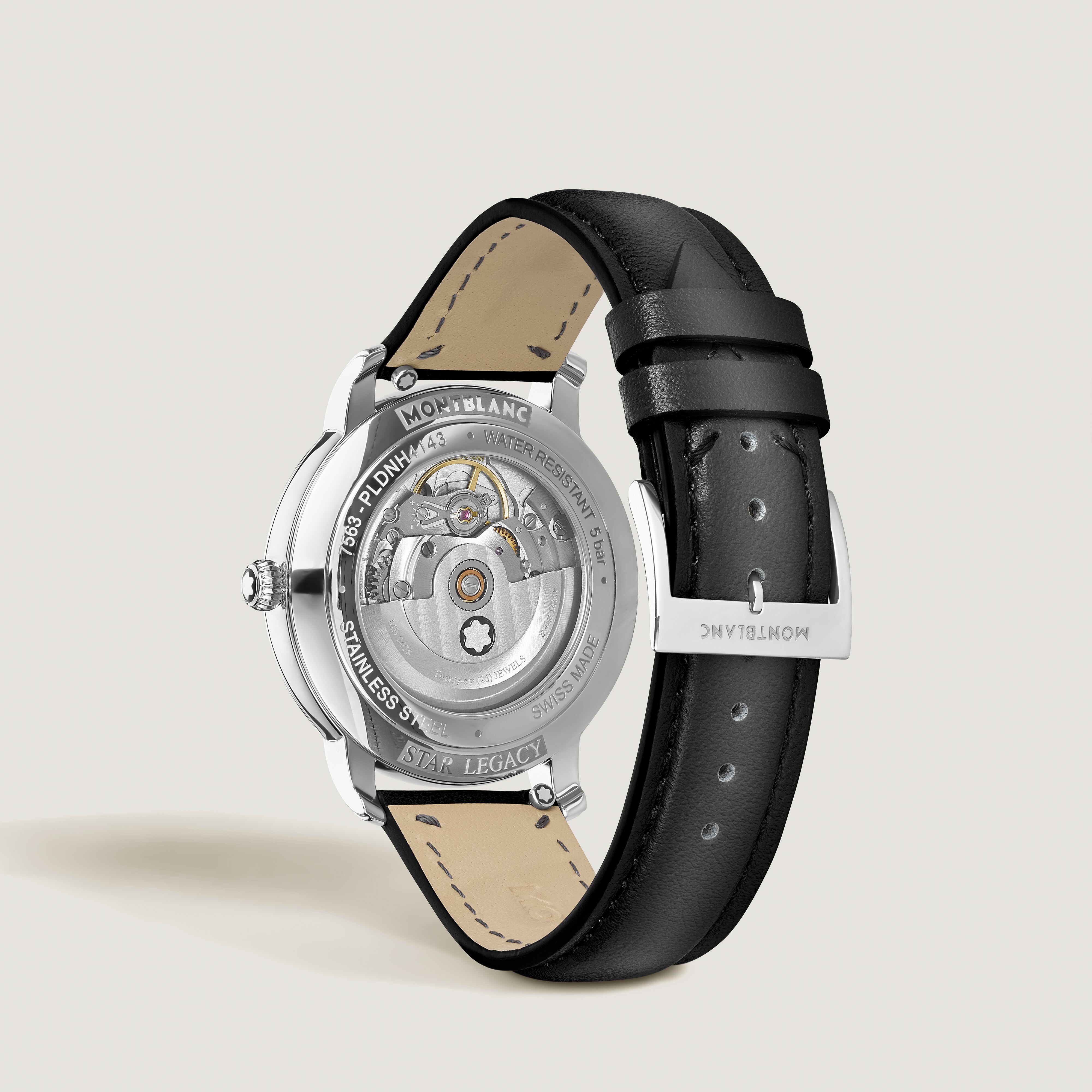  Montblanc - Montblanc Star Legacy Automatic Day & Date 39 Mm - Antracite - Acciaio - Mb134296 - Orologio 