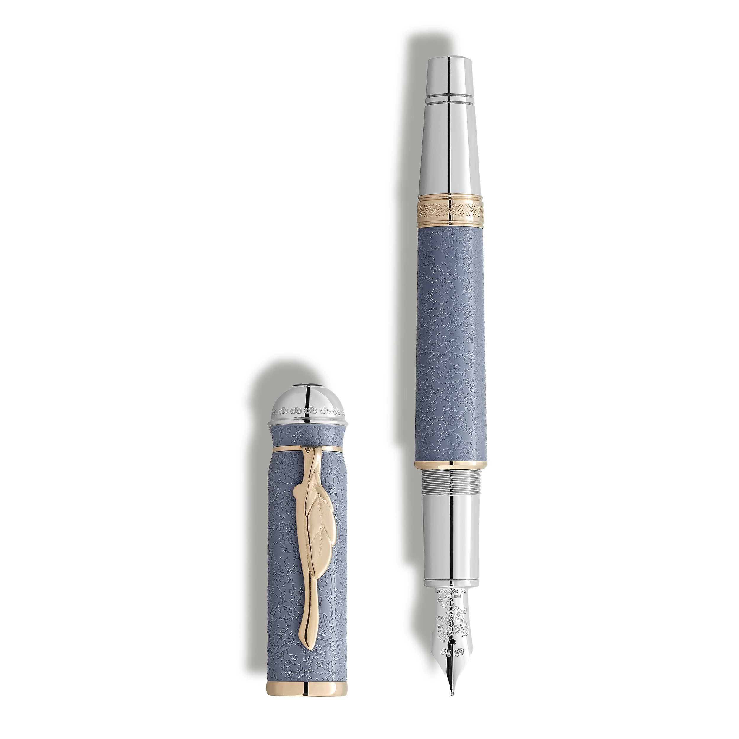 Montblanc - Writers Edition Homage To Johann Wolfgang Von Goethe Limited Edition Fountain Pen - Precious Resin - Mb131437 - Fountain Pens   Blue