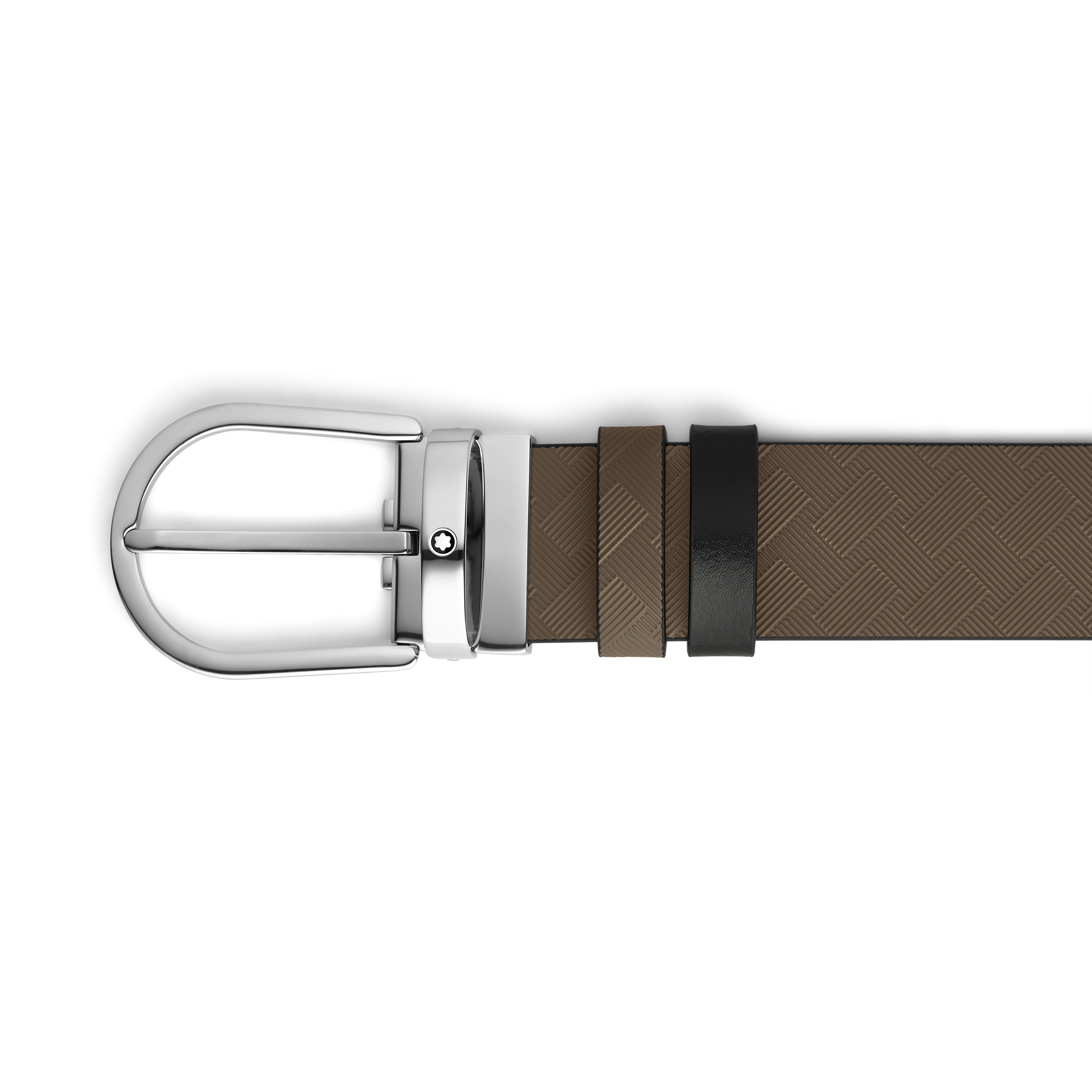  Montblanc - Cinturón Reversible De Piel Extreme De 35 Mm Con Hebilla Horseshoe - Mb220983 - Cinturones 