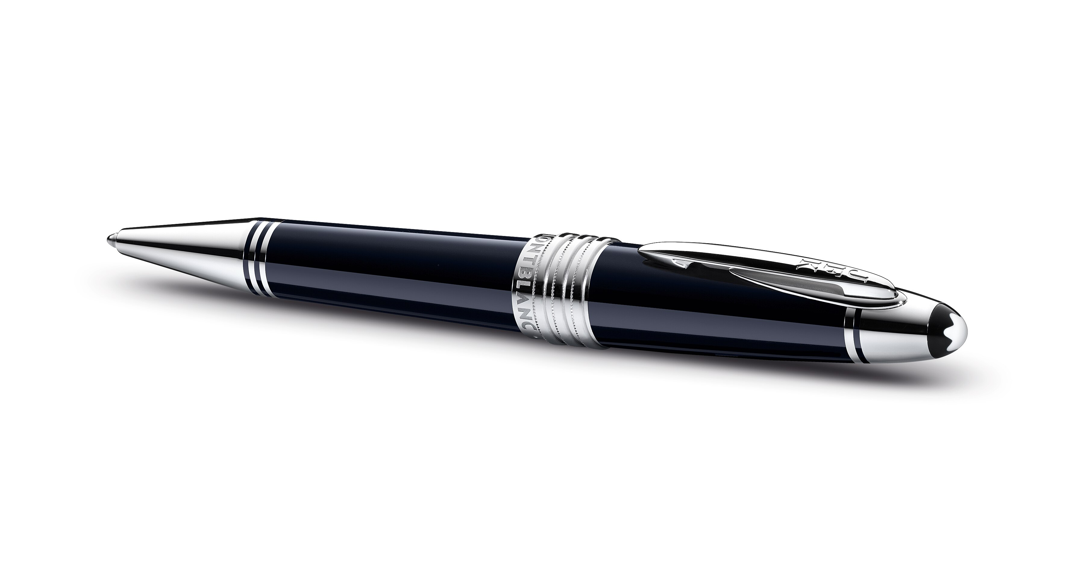  Montblanc - Penna A Sfera Great Characters John F. Kennedy Edizione Speciale - Blu - Pregiata Resina - Mb132089 - Penne A Sfera 