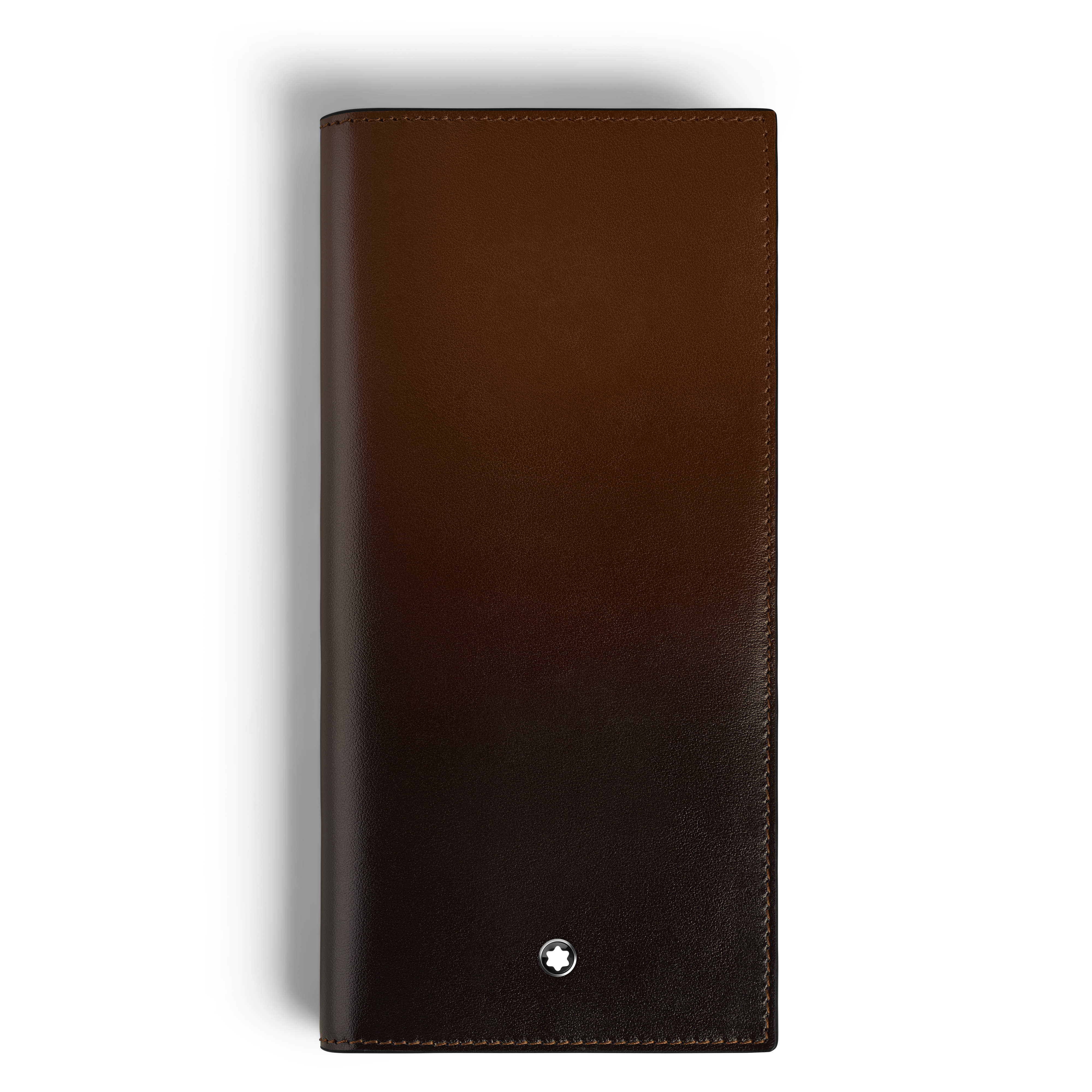  Montblanc - Längliche Brieftasche 14 Cc Mit Reißverschluss Aus Meisterstück Sfumato-leder - Sfumato-braun - Leder - Mb220318 - Brieftaschen 