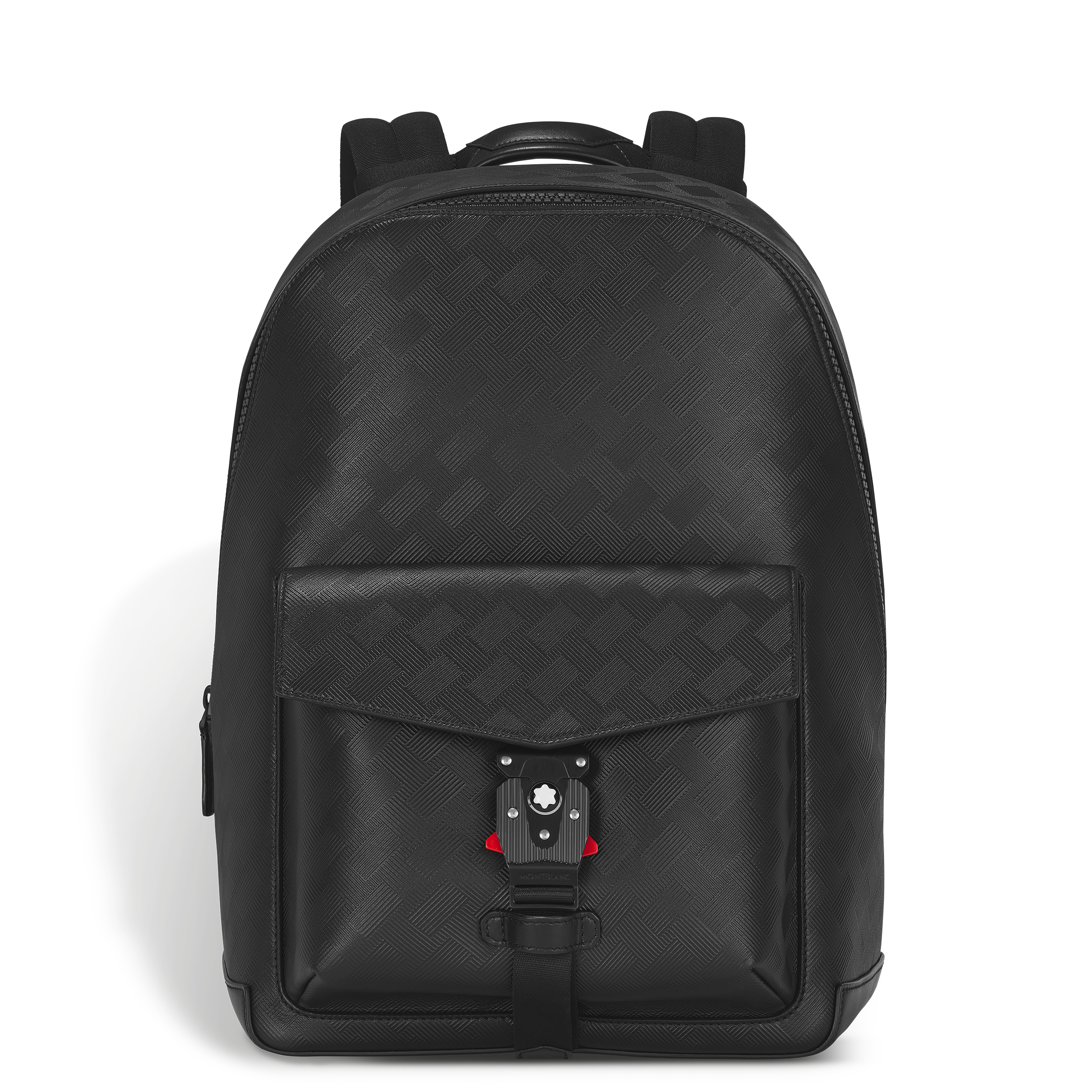 Montblanc - M-Lock Backpack - Leather - Mb129965 - Backpacks   Black